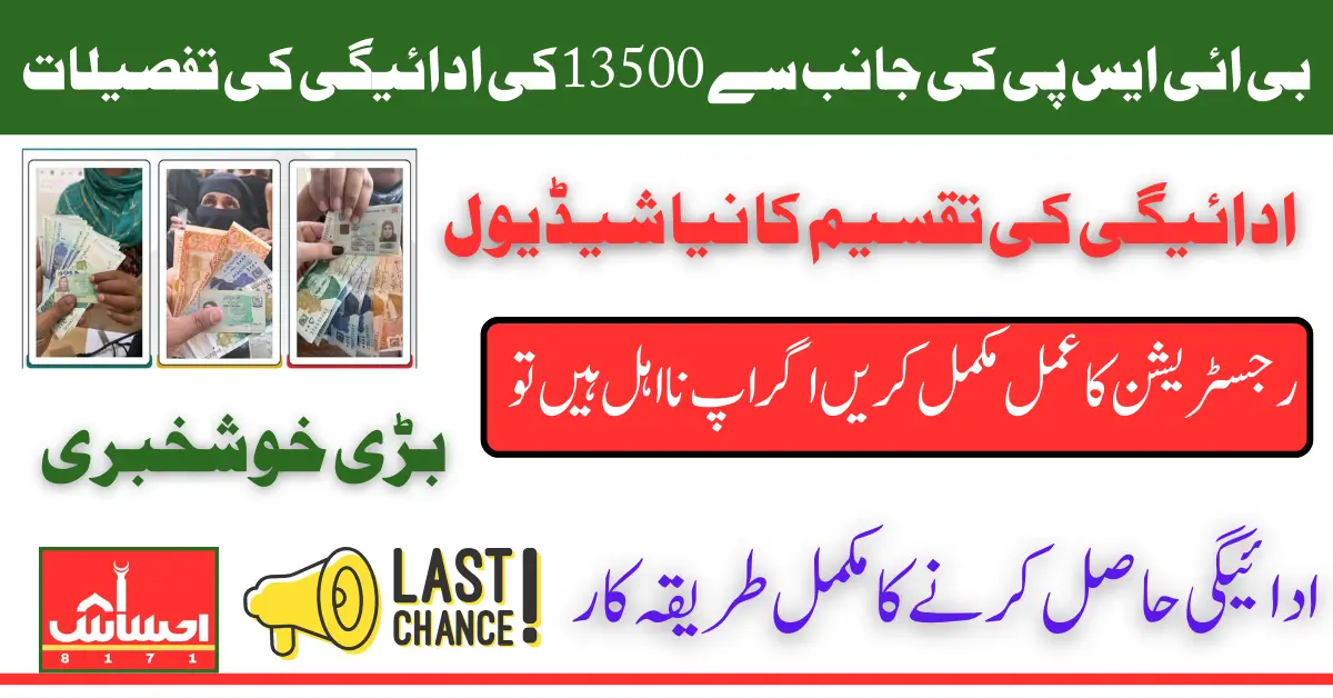 Benazir Income Support Program May Payment Schedule And Distribution Details 2025