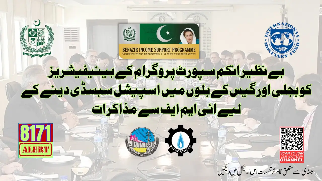 Energy Reform Plan BISP Beneficiaries Gets Power and Gas Subsidy by 2025-26